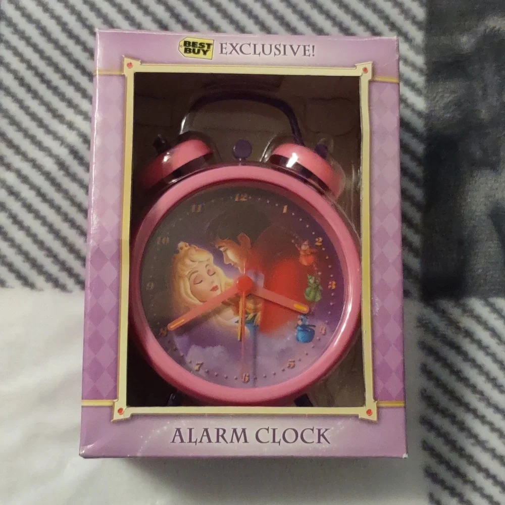 NIB Sleeping Beauty alarm clock ⏰